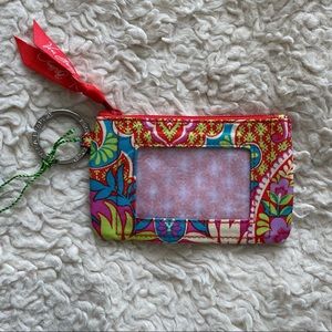 NWT Vera Bradley Zip ID Case - Paisley in Paradise